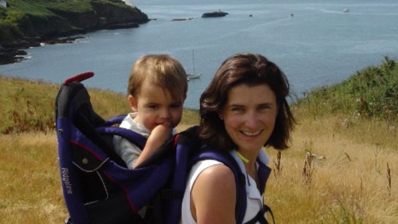 Jane Fraser and her son Cameron - (Courtesy CitiGroup)