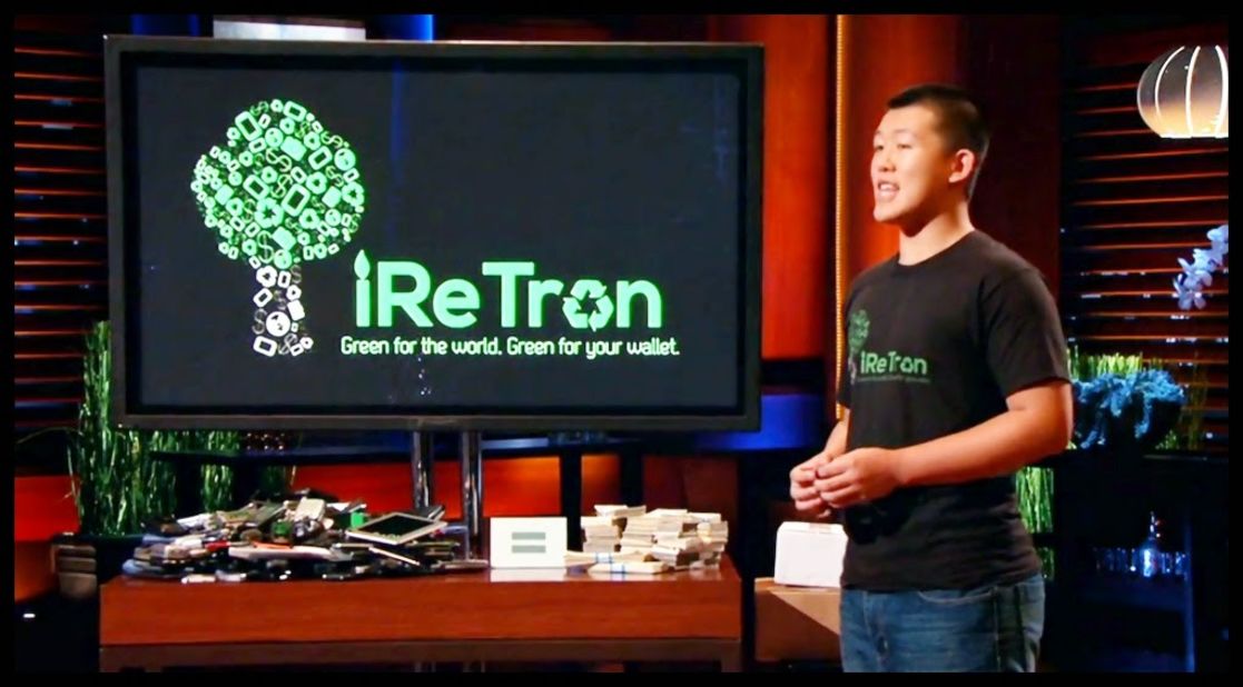 Electronics recycling company iReTron means 17-year-old Jason will make his first million in just a few months. He successfully secured investment from businessman Mark Cuban on the popular TV show "Shark Tank"