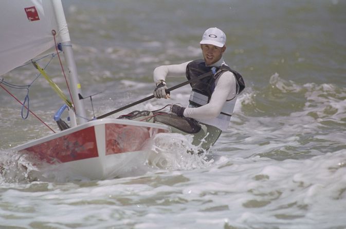 Ainslie came to prominence at the 1996 Olympics in Atlanta, where he won silver in the laser class.