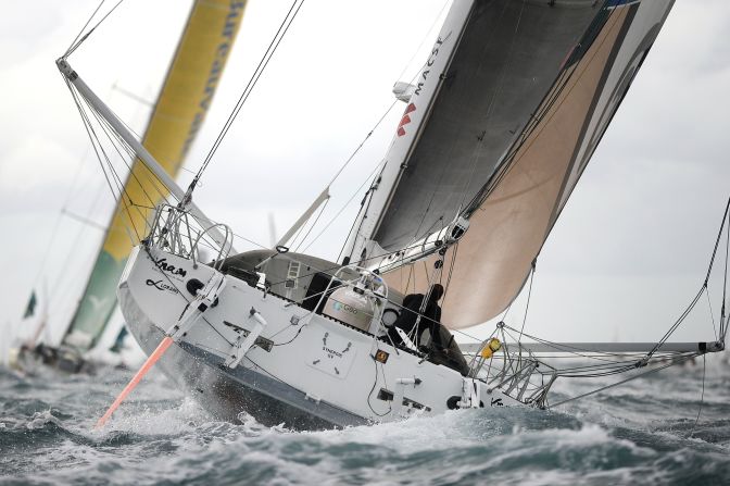 A transatlantic single-handed yacht race, the Route du Rhum takes places every four years. The course runs between Saint Malo, Brittany, France and Pointe-à-Pitre, Guadeloupe.