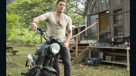 Chris Pratt stars as Owen in "Jurassic World." 
