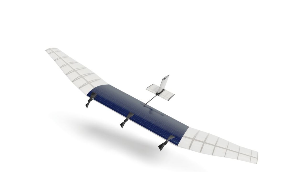 Facebook has built a drone aircraft designed to beam the Internet from high in the sky. (Click to expand)