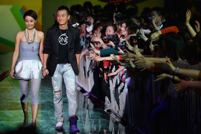 When star actor Wen Zhang, right, went public with his marital problems on Weibo in April it smashed all social media records, although perhaps not in a way he's proud of. Caught cheating on his then pregnant wife with a co-star, Wen's heartfelt apology attracted record numbers of comments and shares. But it was wife Ma Yili's (left) philosophical response that became an Internet meme: "Being in love is easy, being married is not. It is to be cherished," she tweeted in a phrase that has been widely mimicked. "Buying a new car is easy, getting a license plate is not. It is to be cherished," wrote one wag about Beijing's notorious car registration lottery.