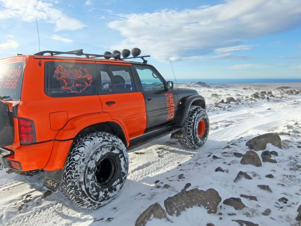 Iceland Safari organizes driving adventures up several of the country's many volcanoes. 