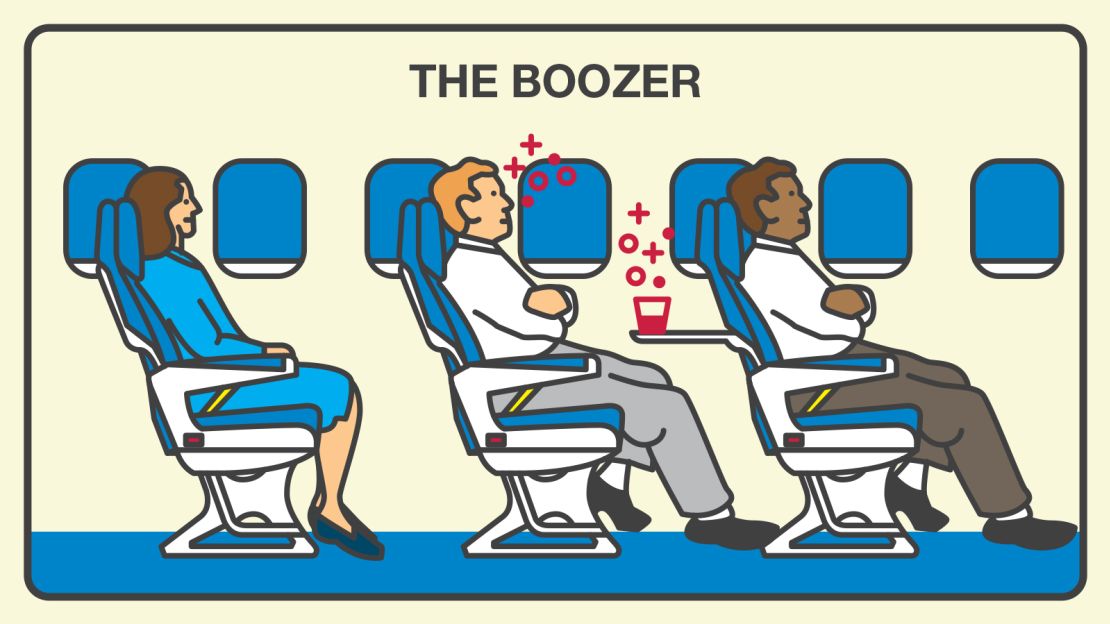Alcohol can also cause blackouts. Drinking is linked to many complaints of passenger bad behavior.