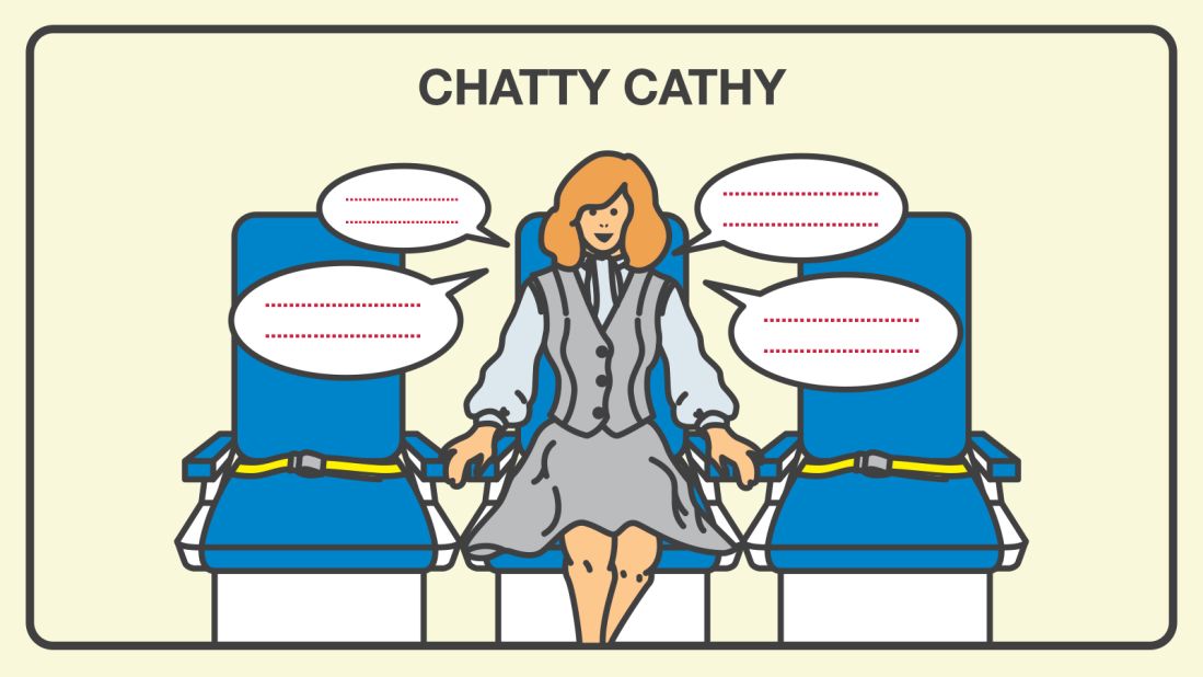 <strong>Big-time small talk: </strong>You may be excited to meet new people on your flight, but many fliers find in-flight chatterboxes annoying. 