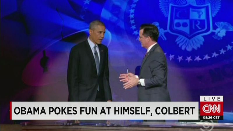 Obama Fills In For Stephen Colbert | CNN Politics