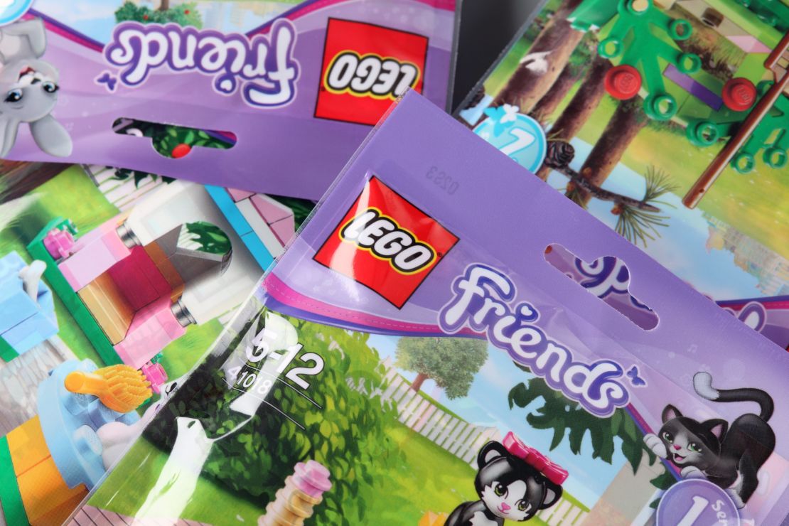 Lego's Friends toys were created to appeal to girls. 