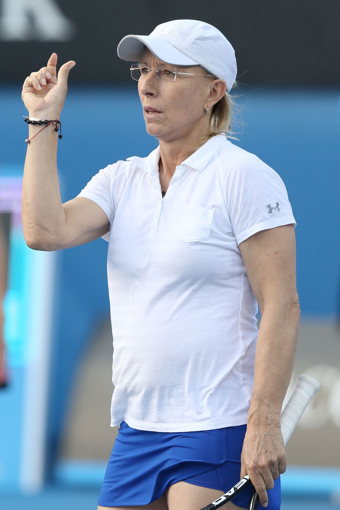 Martina Navratilova won 18 grand slam singles titles during her illustrious career.