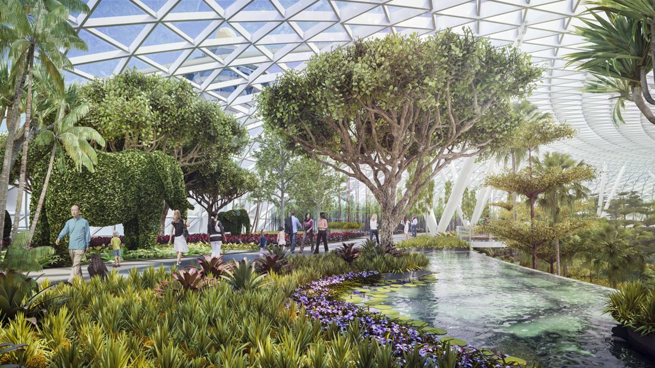 <strong>Canopy Park: </strong>The 14,000-square-meter Canopy Park will include gardens, walking trails, playgrounds and restaurants.