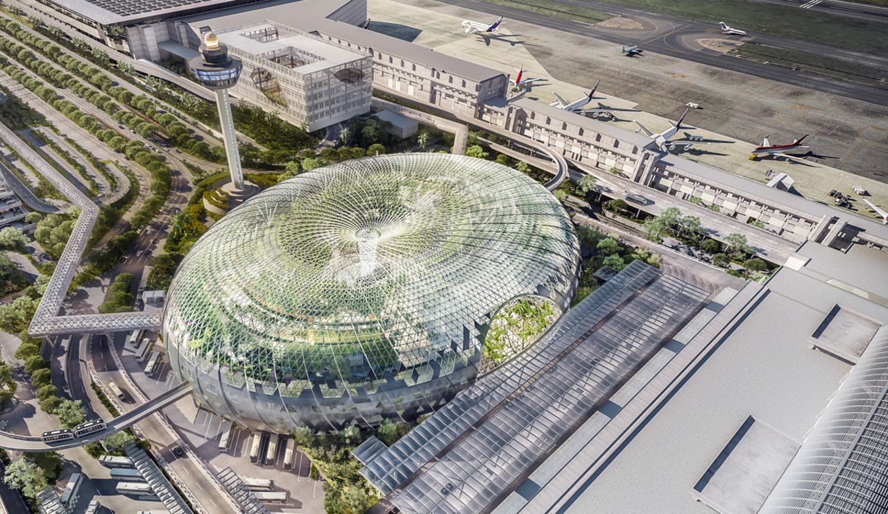 <strong>New jewel: </strong>In 2019 Changi plans to open  its flagship "Jewel" terminal, where the boundaries between airport and fantasy are to be blurred even further.