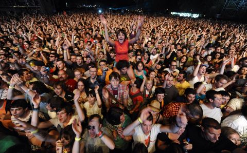 Over 2.5 million people from more than 60 countries have attended EXIT Festival in Novi Sad, Serbia's second largest city, since it started in 2000. Famous musicians such as Duran Duran, Snoop Dogg, The Prodigy and Guns N' Roses have all performed at the annual event. 