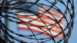 us flag barbed wire