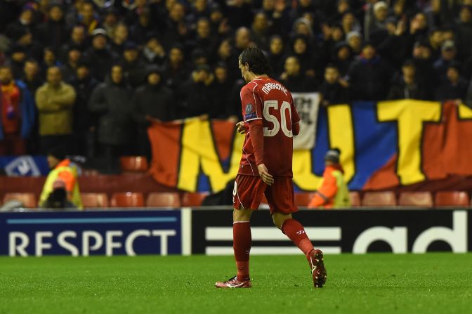 Lazar Markovic, a halftime substitute, was sent off just 15 minutes later after an altercation with Basel's Behrang Safari.