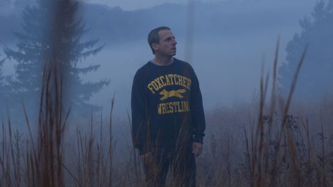 <strong>Outstanding performance by a male actor in a leading role:</strong> <strong>Steve Carell</strong>, "Foxcatcher" (pictured); <strong>Benedict Cumberbatch</strong>, "The Imitation Game"; <strong>Jake Gyllenhaal</strong>,"Nightcrawler"; <strong>Michael Keaton</strong>, "Birdman"; <strong>Eddie Redmayne</strong>, "The Theory of Everything."