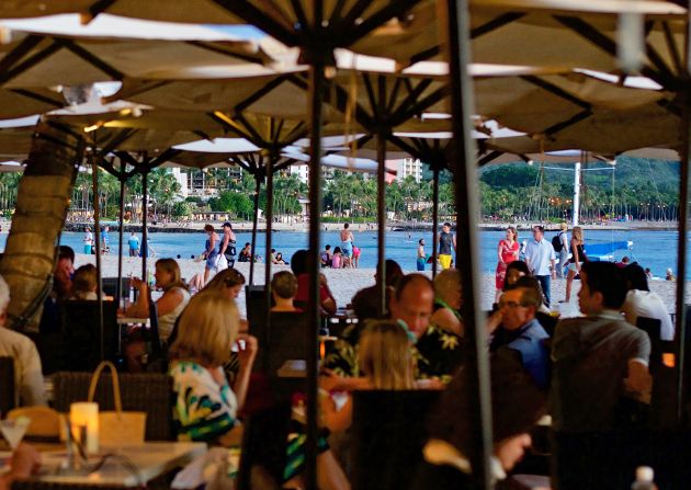 Heather Graham and Ellen DeGeneres have been spotted at Waikiki's Mai Tai Bar. No doubt, they enjoyed the contemporary Hawaiian musical trio that plays six nights a week.