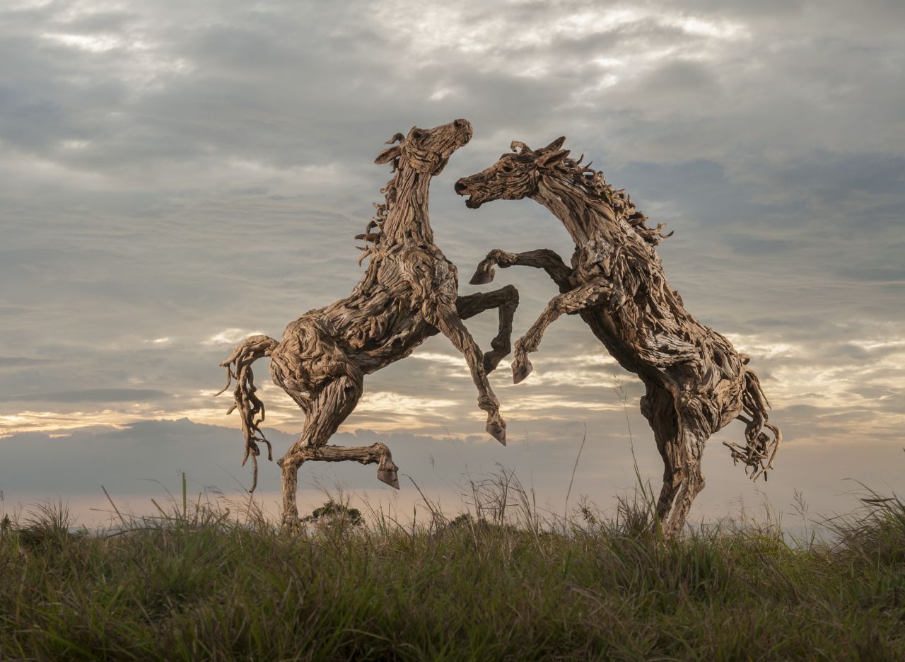 Artist James Doran-Webb brings a whole new twist to the Chinese Year of the Horse...