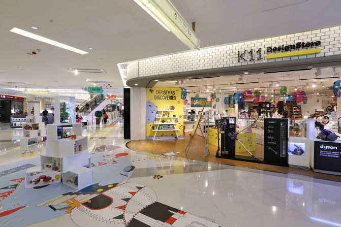 K11 mall houses local designer brands. Its own curated selection of designer products can be found at the K11 Design Store.
