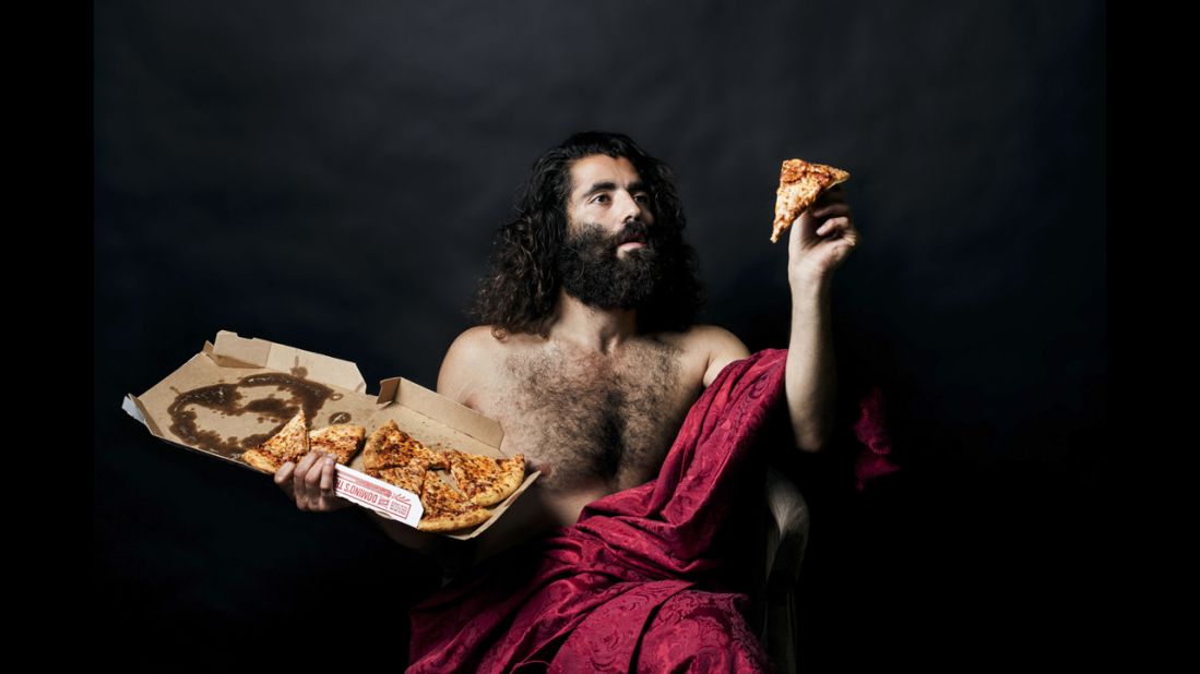 Inspired by classical paintings, Rebecca Ruetten photographed a distinctly modern phenomenon -- fast food -- in Renaissance-era style. 