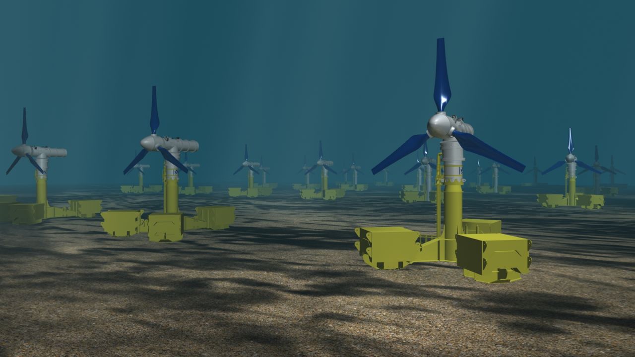 The UK has few naturally occurring resources for renewable energy, but one source - underwater tidal power - is shaping up as an industry leader. In Scotland, one company estimates that current leases could produce 1.2GW of power: equivalent to two nuclear power plants.