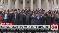 Congressional staff walks out to protest | CNN