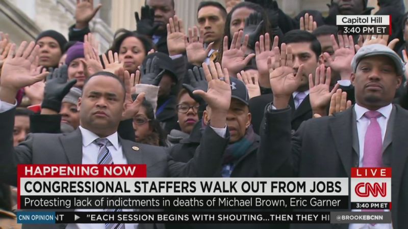 Congressional staff walks out to protest | CNN