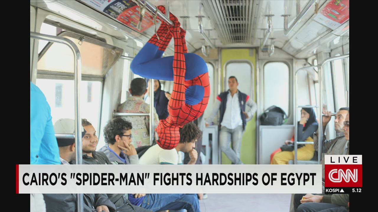 Spider-Man' saves the day in Cairo | CNN