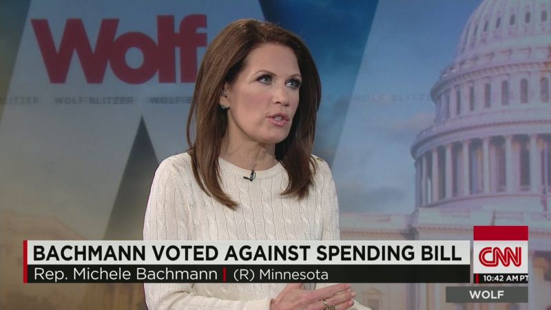 Bachmann Spending bill was about amnesty