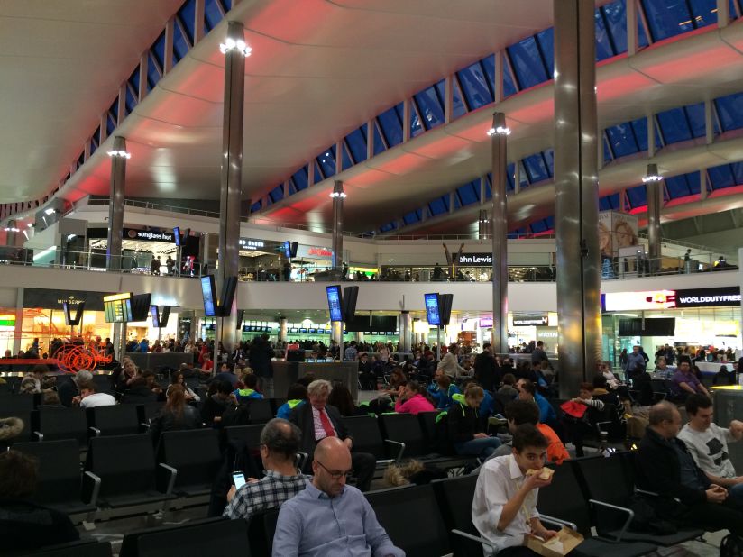 A spokeswoman for London's Heathrow Airport, Marianna Panizza, told CNN: "Flights are currently experiencing delays and we will update passengers as soon as we have more information." Heathrow is one of the busiest airports in the world.<br />