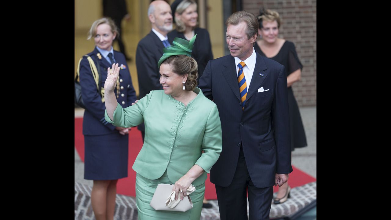 Grand Duke Henri and Grand Duchess Maria Teresa of Luxembourg married in 1981. The grand duke has reigned since 2000.  