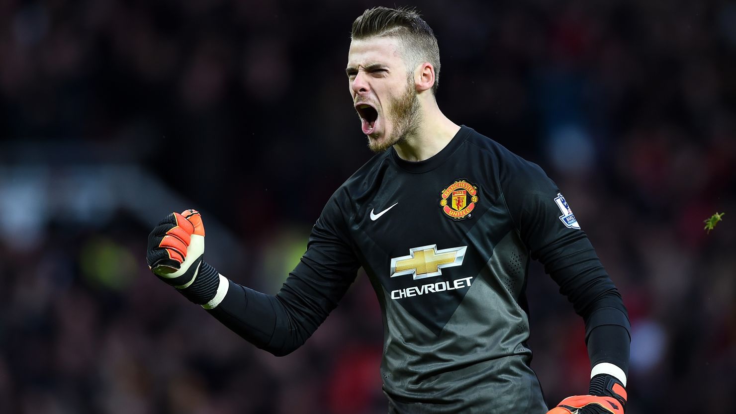 David De Gea was in inspired form as Manchester United beat Liverpool 3-0 in English Premier League.
