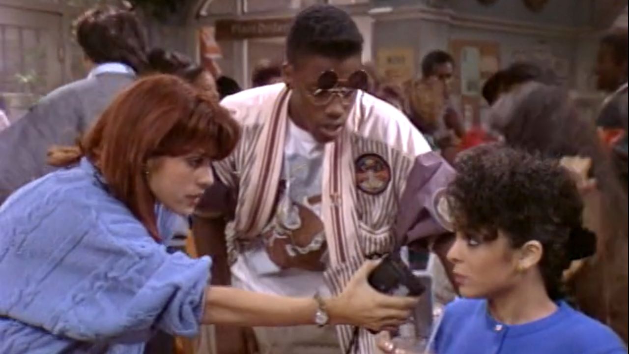 "Cosby" spinoff "A Different World" continues to be beloved among viewers who were around the same age as Whitley (Jasmine Guy, right) and Dwayne Wayne (Kadeem Hardison) in college.