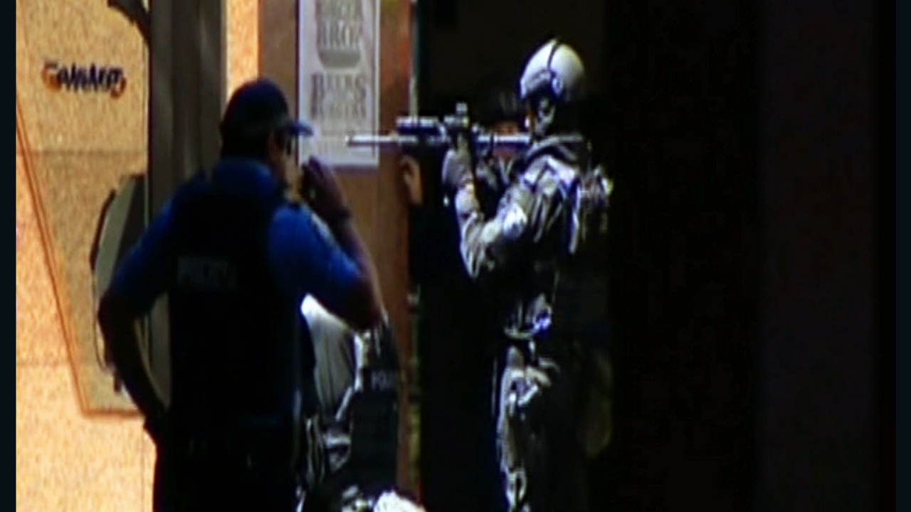 hostage situation sydney