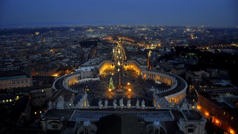 The Dome of St. Peter's Basilica offers a stunning view of the Vatican from above. Archaeologist and journalist <a href="http://ireport.cnn.com/docs/DOC-1075102">Irene Fanizza</a>, who lives in Venice, snapped this photo during her annual visit to Rome in January 2014.