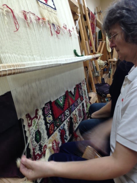 "We were born on carpets and we grew up in homes filled with Pirot carpets" says Slavica Ciric, a Pirot carpet weaver. "We realized about ten years ago that there is a danger that Pirot carpet weaving could soon disappear" she adds. 