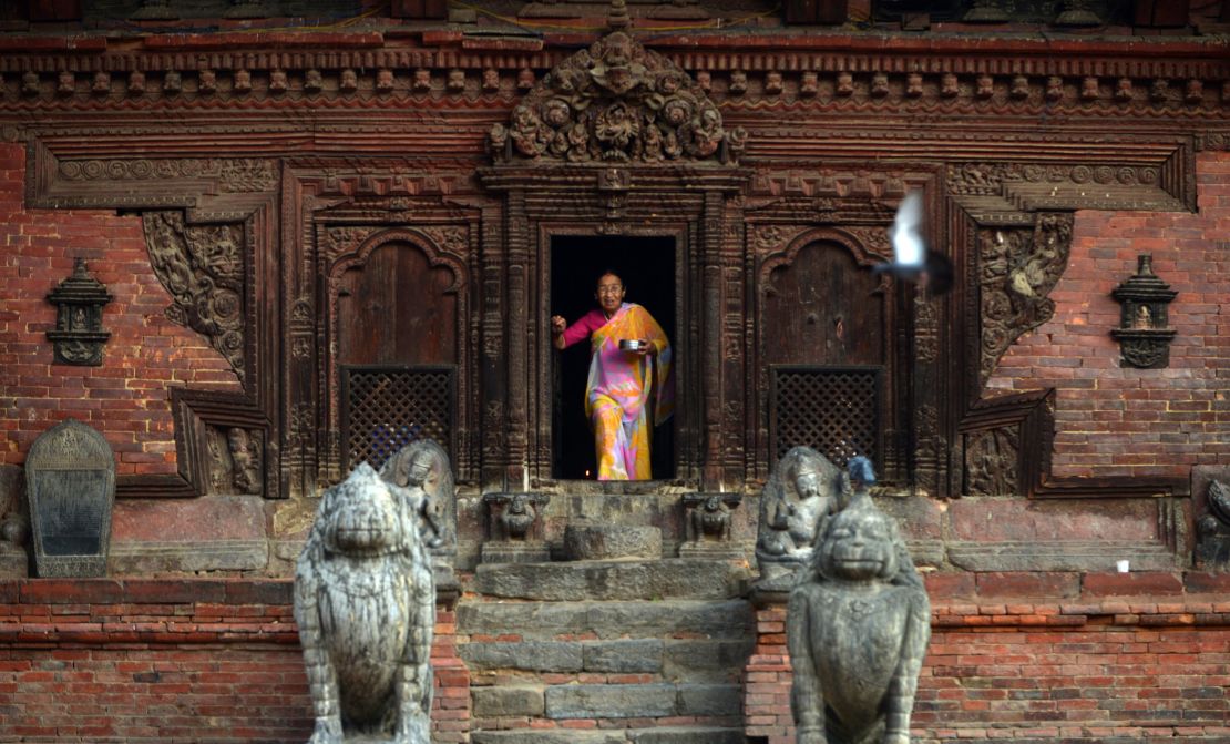 Patan Durbar Sqaure, one of the World Heritage Sites in Nepal.