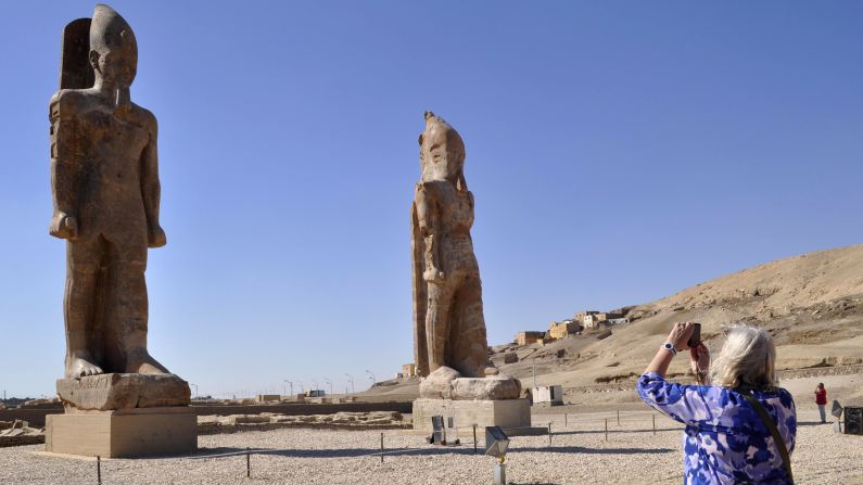 A newly restored statue of Pharaoh Amenhotep III was unveiled on Sunday in Luxor, Egypt. The statue is the second standing statue of the pharaoh to be restored and unveiled this year.