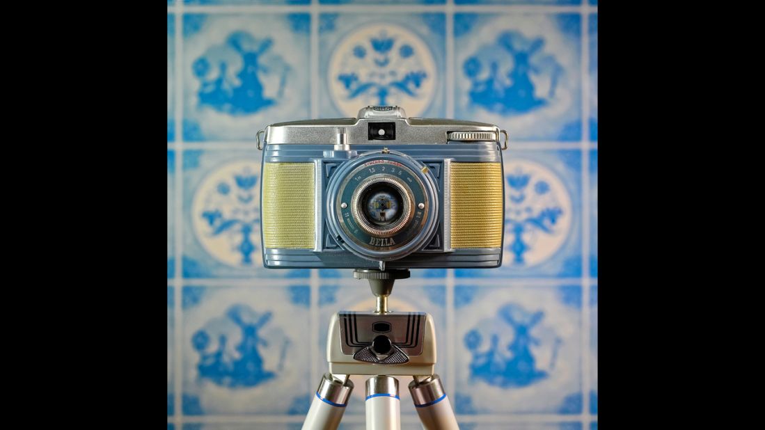 Photographer Jürgen Novotny set this Bilora Bella against a blue background to enhance its features.