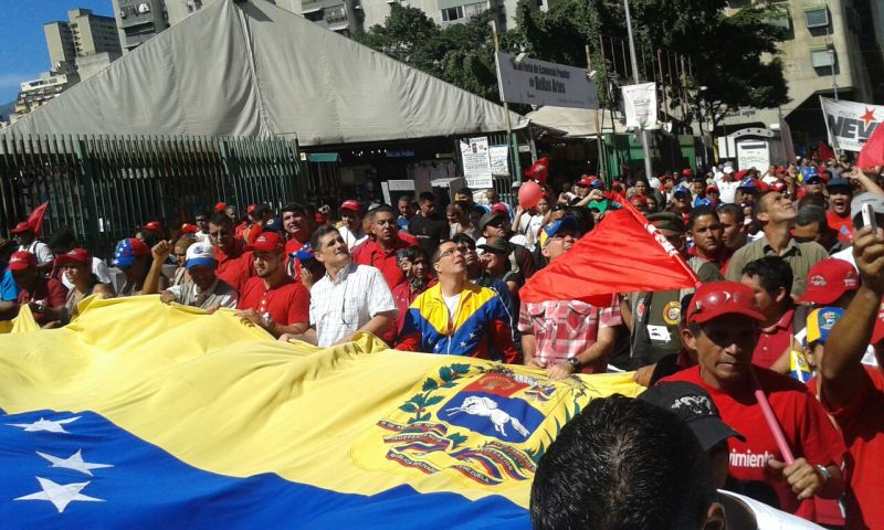 Protesta Chavista Contra Sanciones De EE.UU. | CNN