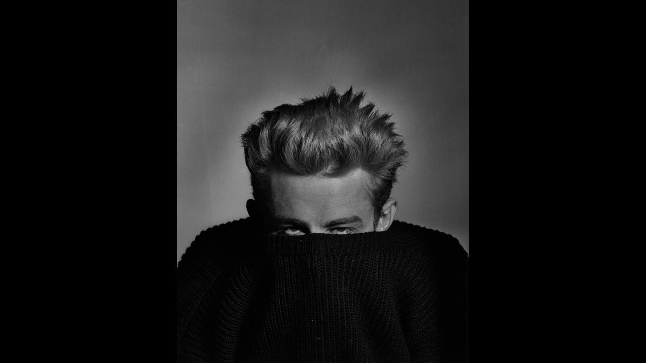 James Dean in 1955.