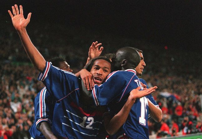 He rose to prominence at the 1998 World Cup, scoring three goals as France won the tournament in front of their home supporters.  