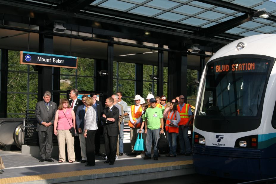 Sound Transit, which serves Washington state's central Puget Sound area, reported a 14.13% rise in riders from July through September. 