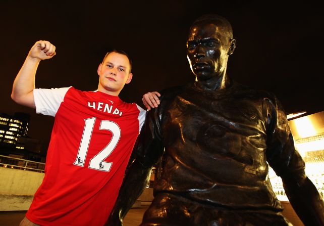 A bronze statue of Henry was unveiled outside Arsenal's Emirates Stadium in 2011. It became an instant hit with the North London club's fans.