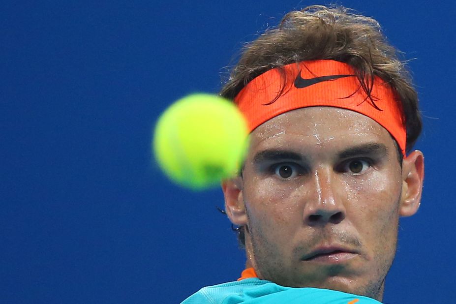 Eyes always on the ball, but Rafael Nadal's 2014 was filled with highs but also several lows.