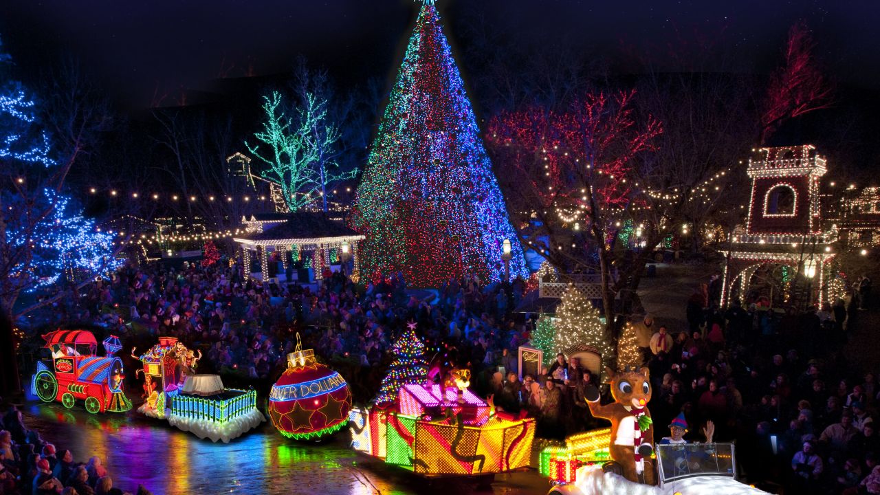 There are more than 6.5 million lights and 1,000 decorated trees at Silver Dollar City.