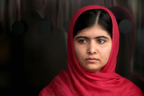 <strong>Malala Yousafzai  -- </strong>Joint recipient of this year's Nobel Peace Prize for her ongoing fight for a girl's right to education. She is a leading spokesperson for women's rights, and is setting an example for women and girls around the globe.