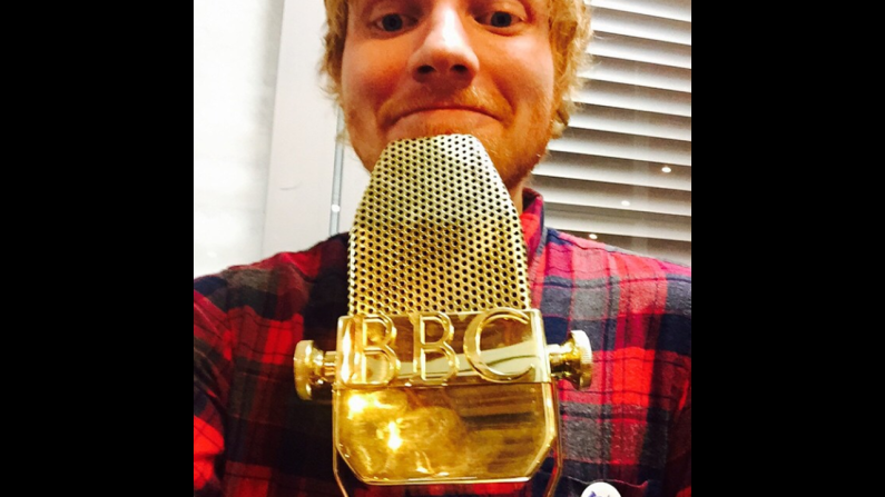 "Won British artist of the year tonight and I'm BUZZIN' " said Ed Sheeran <a href="http://instagram.com/p/we7M1dkpEs/?modal=true" target="_blank" target="_blank">after the BBC Music Awards</a> on Thursday, December 11.