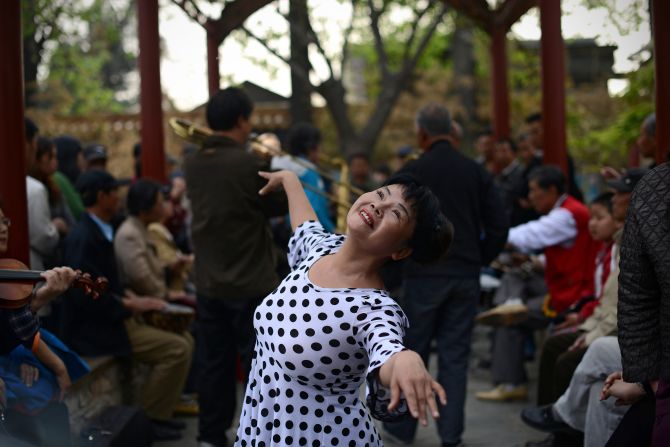 China's "dama" -- wealthy middle-aged ladies whose kids have left home -- first made waves in 2013 when they began buying up gold, sparking a global rally in the precious metal. This year, the Chinese Internet reacted with consternation when a group of dama were photographed dancing en masse outside the Louvre in Paris in April and shimmying on Moscow's Red Square in June. While it's common for "aunties" to strut their stuff in public spaces in China, many Internet users felt that they were giving China a bad name. "Overenthusiastic square dancers should take a step back," said an opinion piece in the official English-language China Daily.