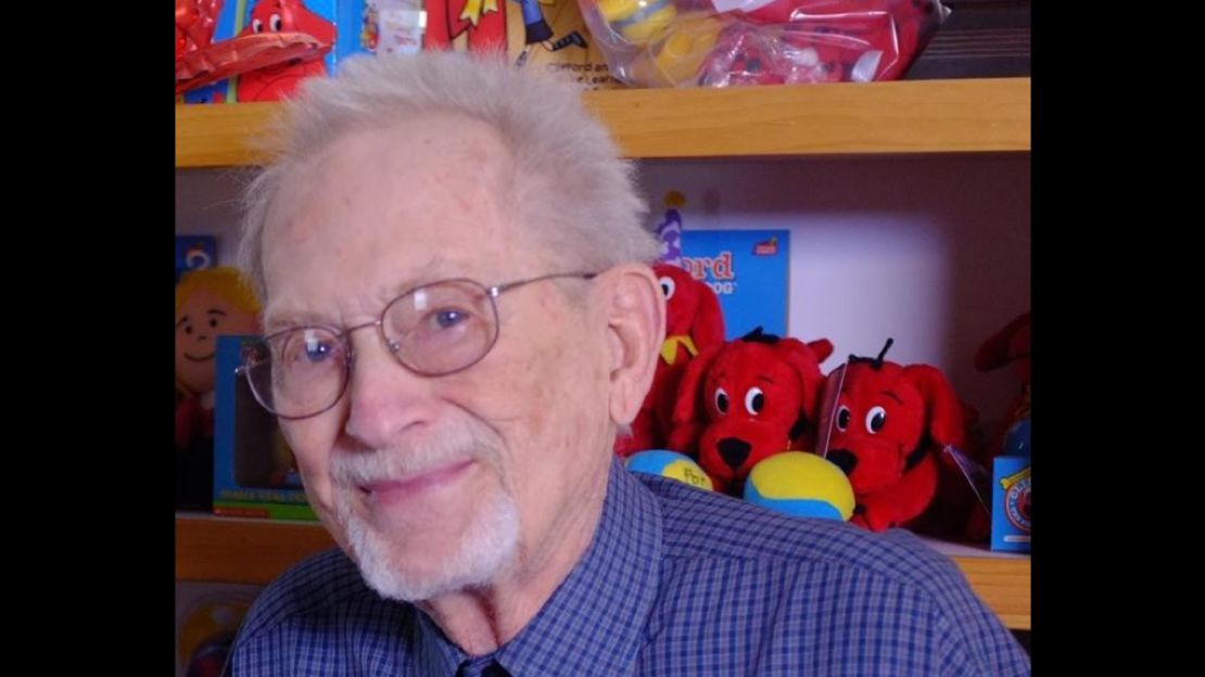 Norman Bridwell wrote dozens of books about "Clifford the Big Red Dog."