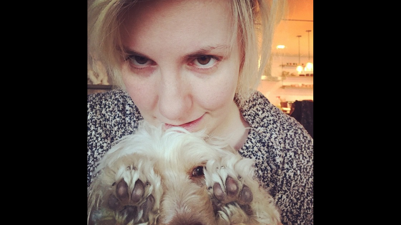 Members of the animal kingdom are not excluded. Dunham's dog, Lamby, occasionally makes the scene, though not always in a way <a href="http://gawker.com/take-away-lena-dunhams-spoiled-vicious-dog-before-it-a-1583222668" target="_blank" target="_blank">that others want to know about</a>. 